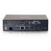 HDMI® HDBaseT + USB-B to A and RS232 Over Cat Extender Single Gang Wall Plate Transmitter to Box Receiver - 4K 60Hz