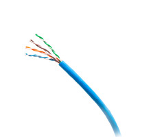 1000ft (304.8m) TAA-Compliant Cat6a Bulk Unshielded (UTP) Ethernet Network Cable with Solid Conductors-Plenum CMP-Rated - Blue