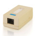 1-Port Cat5E Surface Mount Box - White