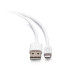 1ft 0.3m USB 2.0 A to Micro-B Cable M/M - White 0.3m