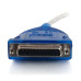 DB9 Male to DB25 Male Serial RS232 Adapter