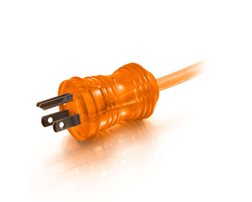 6ft 1.8m 16 AWG Hospital Grade Power Cord NEMA 5-15P to IEC320C13  TAA Compliant - Black