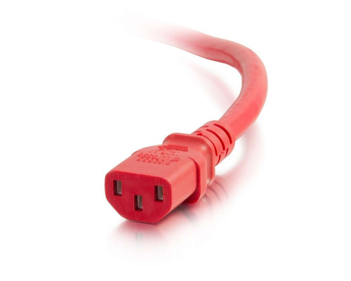 25ft 7.6m 18 AWG Universal Power Cord NEMA 5-15P to IEC320C13  TAA Compliant