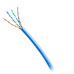 1000ft 304.8m TAA-Compliant Cat6 Bulk Unshielded UTP Ethernet Network Cable with Stranded Conductors In-Wall CM-Rated - Blue