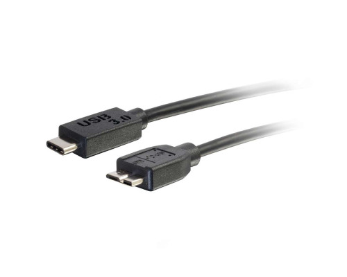 0.5ft 0.15m USB-C® Female to USB-A Male SuperSpeed USB 5Gbps Adapter Converter