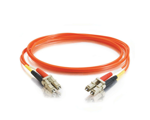 9.8ft (3m) LC-LC 50/125 OM2 Duplex Multimode Fiber Optic Cable (TAA Compliant) - Orange