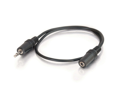 1.5ft (0.46m) 3.5mm M/F Stereo Audio Extension Cable