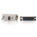 RJ45 to DB25 Male Modular Adapter - Gray