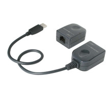 2-Port USB 1.1 Over Cat5 Superbooster™ Extender Wall Plate Receiver