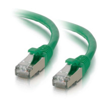 0.5ft 0.15m Cat6 Snagless Shielded STP Ethernet Network Patch Cable - Yellow