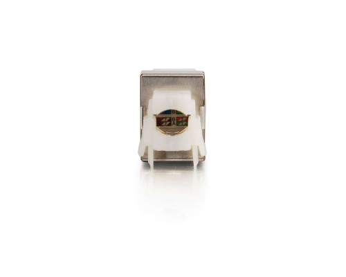 Cat6 RJ45 UTP Keystone Jack - Ivory