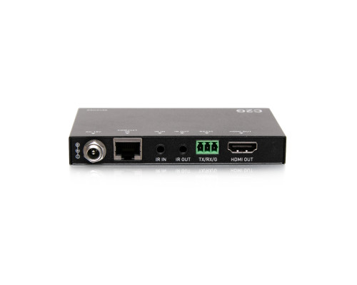 HDMI® HDBaseT + USB-C®, 3.5mm, and USB-B to A over Cat Extender Wall Plate Transmitter to Box Receiver - 4K 60Hz