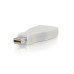 Mini DisplayPort™ Male to DisplayPort™ Female Adapter - White