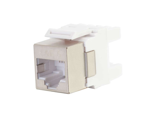 Cat6 RJ45 UTP Keystone Jack - Ivory