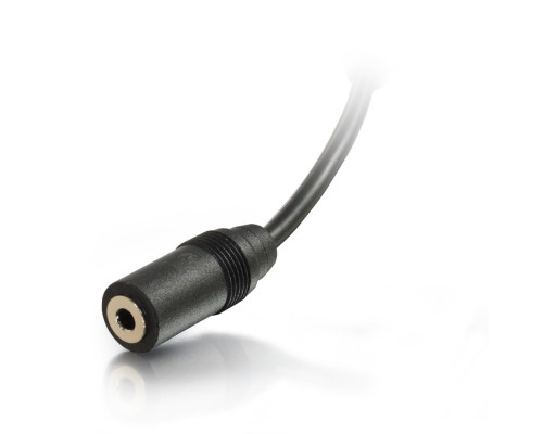 HDMI, VGA, 3.5mm Audio and USB Pass Through Single Gang Wall Plate - White