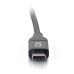 10ft 3m USB 2.0 USB-C to USB-B Cable M/M - Black
