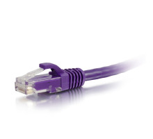 2ft (0.6m) Cat6a Snagless Unshielded (UTP) Ethernet Network Patch Cable - Purple