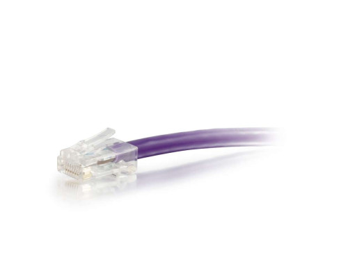 4ft (1.2m) Cat6 Non-Booted Unshielded (UTP) Ethernet Network Patch Cable - Purple