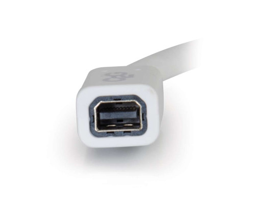 3ft (0.9m) Mini DisplayPort Extension Cable M/F - White