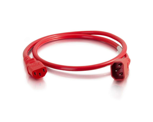 25ft 7.6m 18 AWG Universal Power Cord NEMA 5-15P to IEC320C13  TAA Compliant