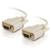 6ft (1.8m) DB9 F/F Serial RS232 Null Modem Cable - Beige