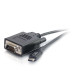 1.5ft 0.46m Panel-Mount USB 2.0 A Male to A Female Cable