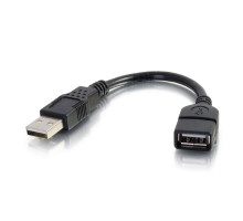 USB 2.0 A Male to A Female Extension Cable