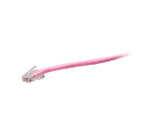 10ft (3m) TAA-Compliant F-Series Cat6 Non-Booted Unshielded (UTP) Network Cable - Pink