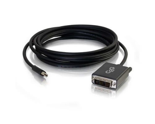 6ft (1.8m) Mini DisplayPort™ Male to Single Link DVI-D Male Adapter Cable - Black