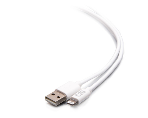 1ft 0.3m USB 2.0 A to Micro-B Cable M/M - White 0.3m