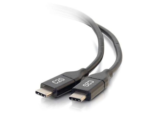 10ft 3m USB 2.0 USB-C to USB-B Cable M/M - Black