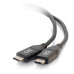 10ft 3m USB 2.0 USB-C to USB-B Cable M/M - Black