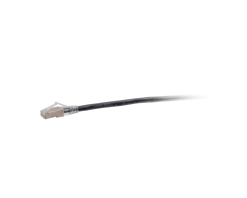 100ft (30.5m) TAA-Compliant F-Series Cat6a Snagless Shielded (STP) Network Cable - Black