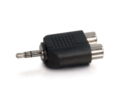 3.5mm Stereo Male to Dual RCA Female Audio Adapter (TAA Compliant)