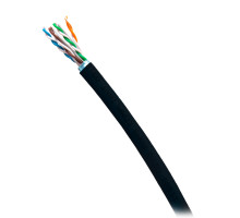 1000ft 304.8m TAA-Compliant Cat6 Bulk Unshielded UTP Ethernet Network Cable with Solid Conductors-Riser CMR-Rated - White