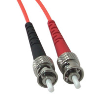 19.7ft 6m LC-SC 62.5/125 OM1 Duplex Multimode PVC Fiber Optic Cable - Orange