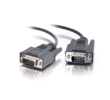 6ft 1.8m DB9 M/F Serial RS232 Extension Cable - Beige