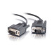 6ft (1.8m) DB9 M/M Serial RS232 Cable - Black