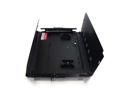 12-Strand, LC Duplex, PB Insert, Multimode, Aqua Adapter Panel