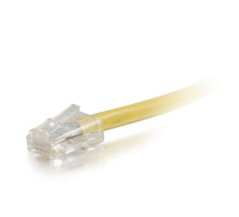0.5ft 0.15m Cat5e Snagless Unshielded UTP Ethernet Network Patch Cable - Yellow