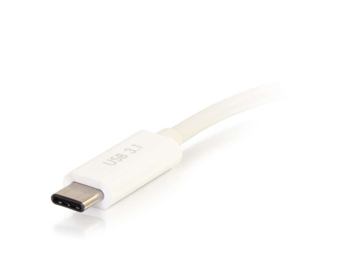 3ft 0.9m Mini DisplayPort™ Male to VGA Male Active Adapter Cable - White