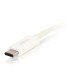 3ft 0.9m Mini DisplayPort™ Male to VGA Male Active Adapter Cable - White