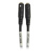 0.5ft (0.15m) 4-pin 3.5mm Microphone and Headphone Breakout Adapter Y-Cable