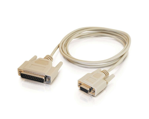 6ft 1.8m DB37 M/F Serial RS232 Extension Cable