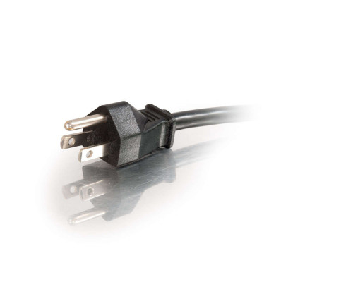 1.5ft 0.46m 16 AWG 1-to-2 Power Cord Splitter NEMA 5-15P to 1 NEMA 5-15R +1 IEC320C13  TAA Compliant