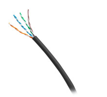1000ft 304.8m Cat6 Bulk Unshielded UTP Ethernet Network Cable with Solid Conductors - Riser CMR-Rated TAA Compliant - Blue