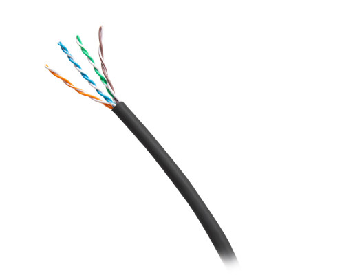 1ft 0.3m TAA-Compliant F-Series Cat6a Snagless Shielded STP Network Cable - Yellow