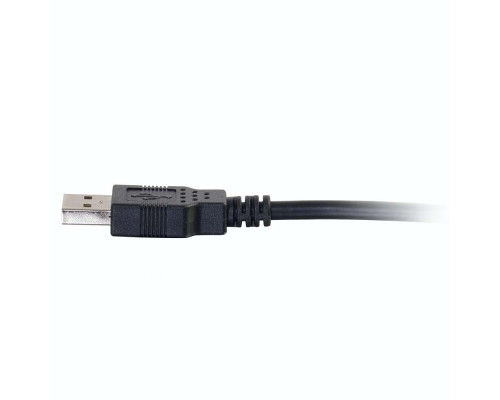 6.6ft (2m) USB 2.0 A Male to A Male Cable - Black