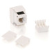 Cat3 RJ11/RJ12 Keystone Jack - White