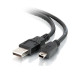 3ft 0.9m USB 2.0 A to Micro-B Cable M/M - Black 0.9m